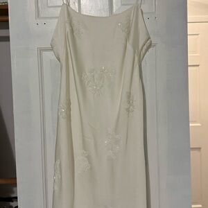 Abercrombie & Fitch Cream Floral Mini Dress